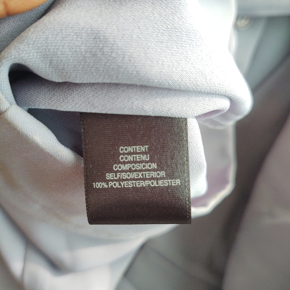 charles henry women's jumpsuit Gray V-neck | button down size XS - Picture 13 of 13